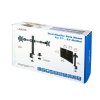 Uchwyt na 2 monitory,17 -32 cale, ramie 380mm,2x12kg